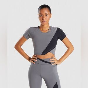 *Sold* Gymshark Asymmetrical Crop Top